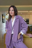 Cooper Needlecord Blazer Dewberry